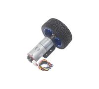 DC Gear electronic starter With Encoder and 65mm Wheel Coupling Kit For Robot Smart Car Gearmotors NWPNLXEA(12 RPM,24V)