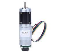 DC Geared Motor 12V 330RPM | Metal Gearbox with Encoder for High Rotational Output & Exactness | Industrial Robots/Healthcare Devices/Connected Home | 0.7kg.cm Top Rotational