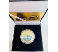 Dc Giustizia League Placcato Oro Moneta Set, Batman - Superman - Flash - Cyborg