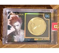 DC ICONS BLACK GOLD COLLECTION PANINI Card3D Metallica a tema - SCEGLI dal Menu