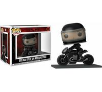 Dc Il Batman - Selina Kyle Su Moto 9.5cm Pop Rides Vinile Figura Funko 281