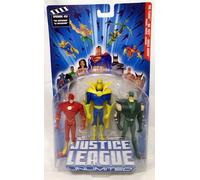 DC JLU Flash Dr Fate Green Arrow Episodio 451 Set Di Figure 5" Mattel 2004 Nuovo