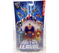 Dc Jlu Superman Starman Amazo Episodio 457 5 " Figura 3-Pack Set Mattel 2004 New