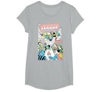 DC Justice League Cover 21 Crisi Maglietta