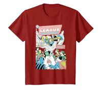 DC Justice League Cover 21 Crisi Maglietta