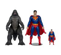 DC Justice League Monsterverse DC Multiverse Action Figures 2-Pack Superman V...