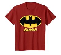 DC Kids Batman Logo Nome Maglietta