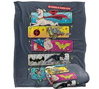 DC LEAGUE OF SUPER PETS Silky Touch Super Soft Throw Blanket 152 x 127 cm