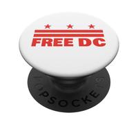 DC libero - Resistere alla protesta federale contro il superamento PopSockets PopGrip Adesivo