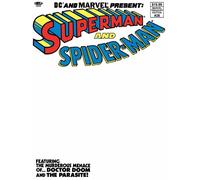 DC Marvel Presenta Superman Spider-Man #1 Facsimile Tesoro #28 Variante Bianca D