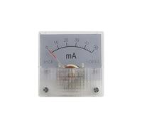 DC Milliamp Misuratore di pannello Analogico Amperometro da pannello Misuratore di corrente 20mA 30mA 50mA 100mA 200mA 300mA 500mA 45 * 45mm(50mA)