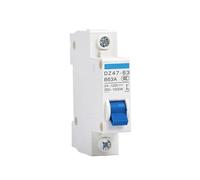 DC Mini Circuit Breaker 32A 40A 63A 24V~100V Electric Vehicle Motorcycle Short Overload Air Switch Protectector B Type DC MCB, Parti(32A)