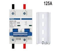 Dc Miniatura Circuito Interruttore 2 Palo 500V 32 Ampere Isolante Scollegare