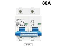 Dc Miniatura Interruttore for Solare Fotovoltaico 2P 125A 100A 80A 600V