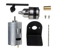 DC Motor Tornio Press 555 Strumenti Motore Micro Drill Bit Forniture per Cartone Set A