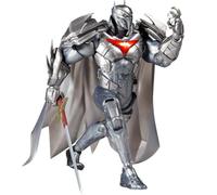 DC MULTIVERSE AZRAEL BATMAN SILVER ARMOR GOLD LABEL McFARLANE STATUA FIGURE 18cm