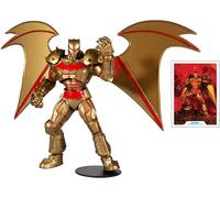DC Multiverse Batman Hellbat Suit Edizione Oro Action Figure Da 7 Pollici