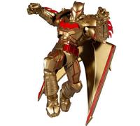 DC MULTIVERSE BATMAN HELLBAT SUIT GOLD EDIT. McFARLANE STATUA ACTION FIGURE 18cm
