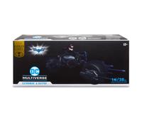 DC Multiverse Vehicle Batpod with Catwoman (The Dark Knight Rises)