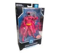 DC Multiverse - Figura di Batman rosa, 17,8 cm (Chase)