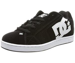 DC Net SE - Scarpe da Skateboard da Uomo, Nero Nero Bianco, 40.5