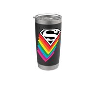 DC Originals Superman Logo Pride Bicchiere termico in acciaio inox doppia parete