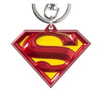 Dc Pewter-portachiavi Superman Logo Coloured Con Figure Int.