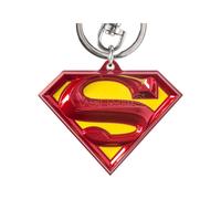 Dc Pewter-portachiavi Superman Logo Coloured Con Figure Int.