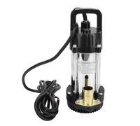 DC Pompa sommergibile 24V 220 W Motore di rame senza spazzole ad alta efficienza 3M³H Flusso 8m Lift 1in Outlet per il drenaggio del laghetto per il ranch Farm