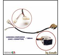 DC POWER JACK CONNETTORE ALIMENTAZIONE PER HP G61-511WM G61-600 G61-631NR