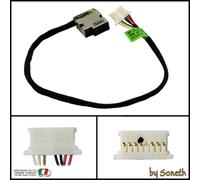 DC POWER JACK CONNETTORE DI ALIMENTAZIONE PER HP 15S-FQ5072NL 15S-FQ5073NL