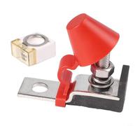 Dc Power Systems - Alloggiamento di montaggio in acciaio inossidabile St Trucks Terminal Abs per fusibile Avere M8 Off-grid 300a 58v Batteria Marina Barche Blocco Kit Rvs