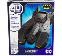 DC- Puzzle 4D Build per Adulti Retro Batmobile, 6070178