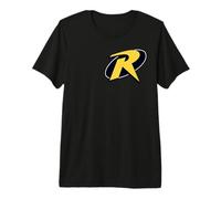 DC Robin Logo Petto Maglietta Premium