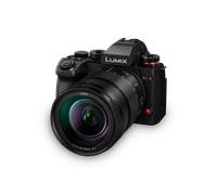 Panasonic LUMIX DC-S1RM2ME, Fotocamera Mirrorless Full Frame, 44MP, Video 8K, Active IS, 4:2:2 10-bit, 4K 120p, 60p e 6K 30p Open Gate, L-Mount, Con Obiettivo 24-105mm F4, Nero