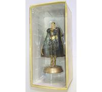 DC Scacchi Forever Evil Set Eaglemoss Black Adam Pedone Nero No Mag
