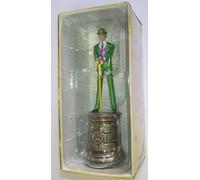 DC Scacchi Set Batman Eaglemoss The Riddler Alfiere Nero No Mag
