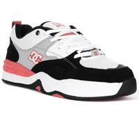 DC SHOES Ascend Basso con Lacci Skate Scarpe Sportive Uomo Bianco Blu UK 7 - 12