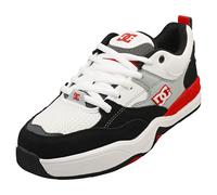 DC Shoes Ascend Uomo Black White Grey Formatori Pattinare - 42.5 EU
