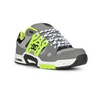 DC Shoes AT-2 Scarpe Skate - Grigio/Nero/Lime, Taglie UK