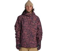 DC SHOES Basis Print Jacket - Uomo - Rosso - Taglia S- modello 2025