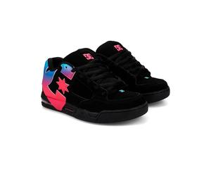 DC Shoes Comando delle donne, nero/multicolore, 7