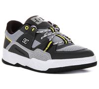 Dc Shoes Construct Resistante All'Abrasione In Mesh Trainer Grigio Lime EU 41-46