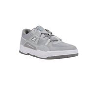 DC Shoes Construct - Scarpe in pelle da uomo, grigio, grigio, bianco, 44 EU
