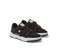 DC Shoes Construct - Sneaker da Uomo Resistenti all'abrasione Sticky Rubb, Corallo Caldo Nero, 42.5 EU