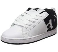 DC Shoes Corte Graffik, Scarpe da skateboard, Uomo, White Black Black, 52 EU