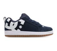 DC Shoes Court Graffik Bambini - Sneakers Blu - Taglia 35 - Scamosciato Blue 35