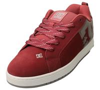 DC Shoes Court Graffik Mens Skate Trainers Rosso Red - 40.5 EU