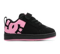 DC Shoes Court Graffik Neonato - Sneakers Nero - Taglia 21.5 - Scamosciato Black 21.5