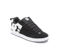 DC Shoes Court Graffik, Scarpe da Ginnastica Donna, Stencil Bianco e Nero, 37.5 EU